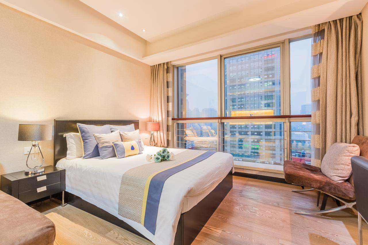 Binjiang Starlight Public Pavilion Hotel Apartment Hangzhou Exterior foto