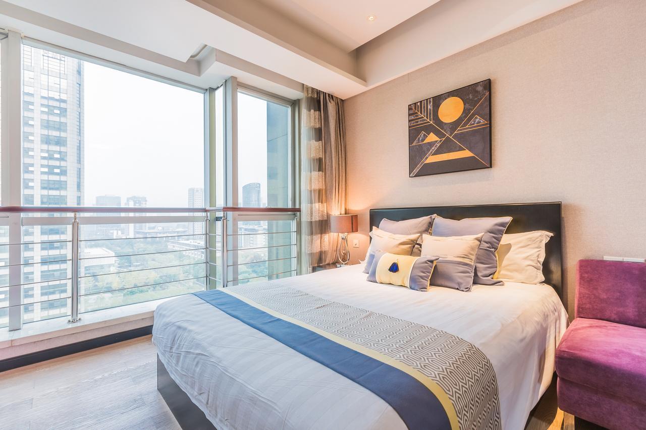 Binjiang Starlight Public Pavilion Hotel Apartment Hangzhou Exterior foto