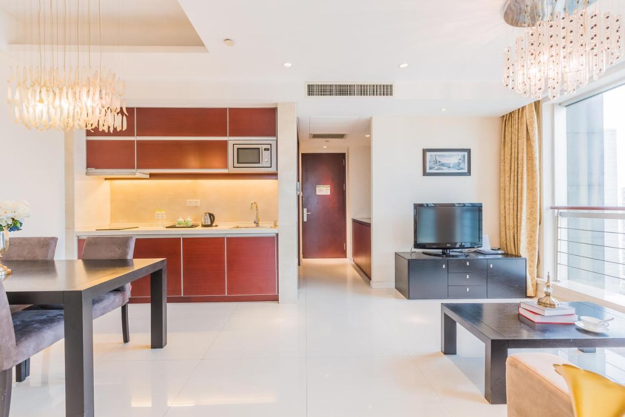 Binjiang Starlight Public Pavilion Hotel Apartment Hangzhou Exterior foto